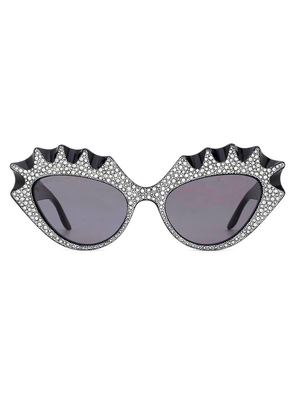 gucci hollywood forever crystal cat eye glasses